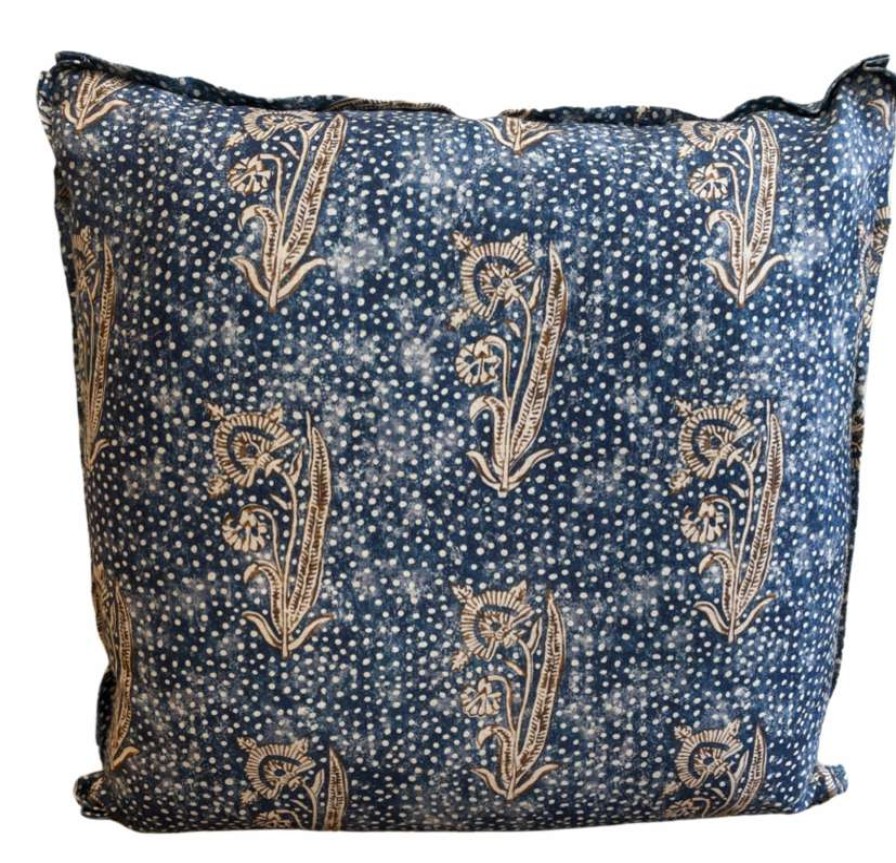 Pillows * | Lisa Fine Kalindi Indigo Pillow Cover Indoor