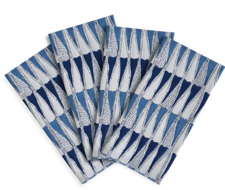 Tableware * | Walter G Tangier Denim Napkins (Set Of 4)