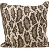 Pillows * | Peter Dunham Gattopardo Siberiano Pillow Cover Indoor Brown