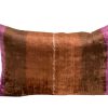 Pillows * | Md Home Indoor Beki Velvet Ikat Pillow Cover Orange