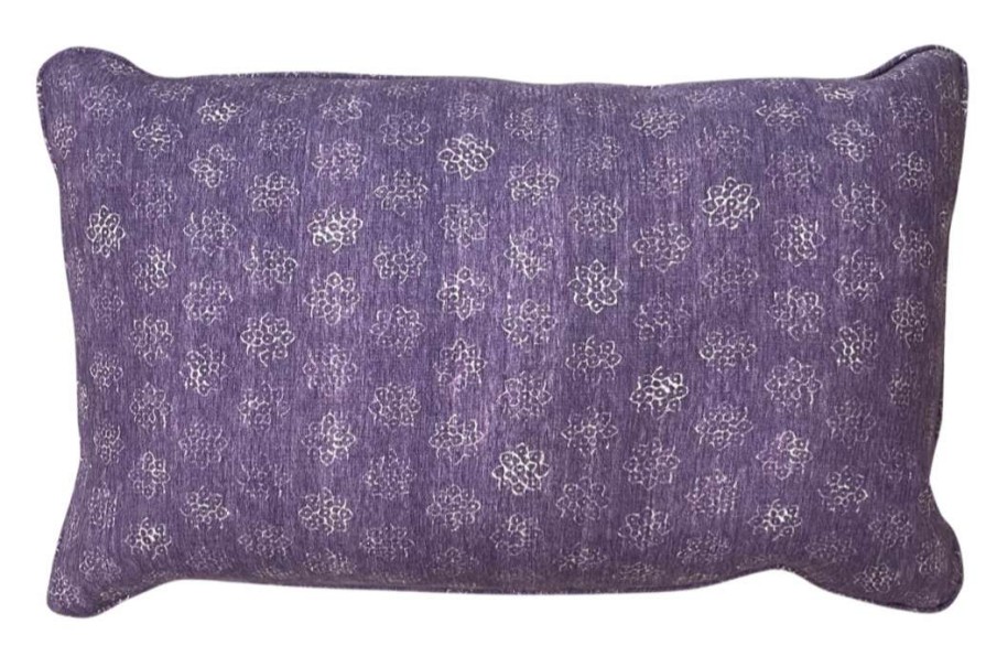 Pillows * | Schuyler Samperton Doshi Aubergine Pillow Cover Purple