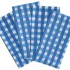 Tableware * | Walter G Tableware Bodrum Azure Napkins (Set Of 4)