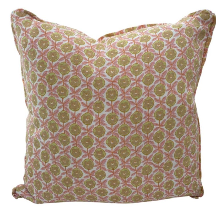 Pillows * | Raoul Textiles Oscar Rose Pillow Cover Indoor Pink