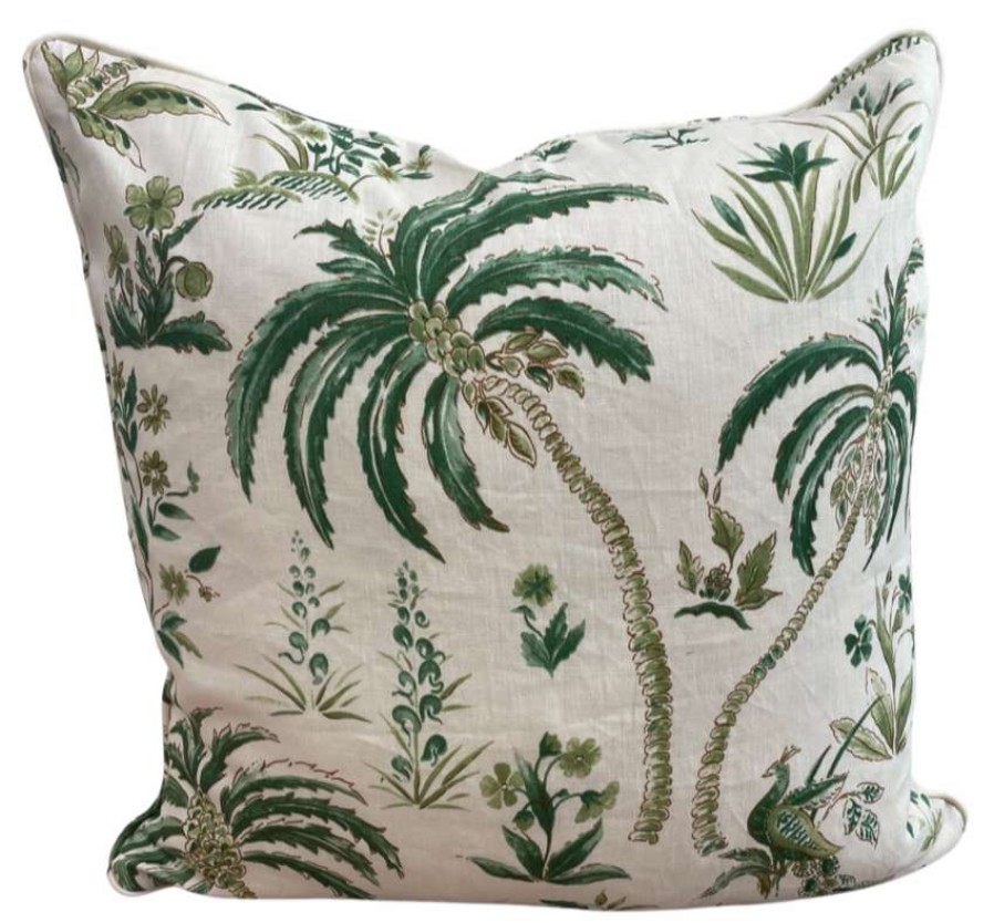 Pillows * | Lisa Fine Indoor Pasha (Palm) Pillow Cover Green