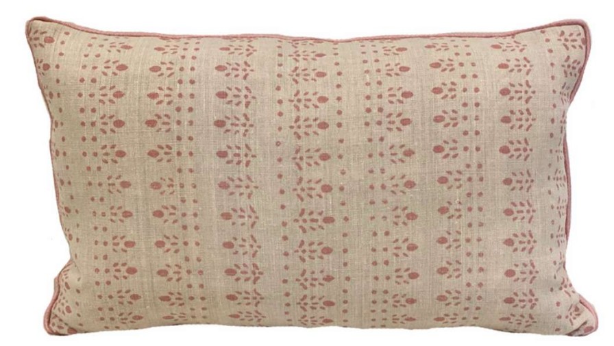 Pillows * | Alice Sergeant Najwa Antique Pillow Cover Indoor Pink