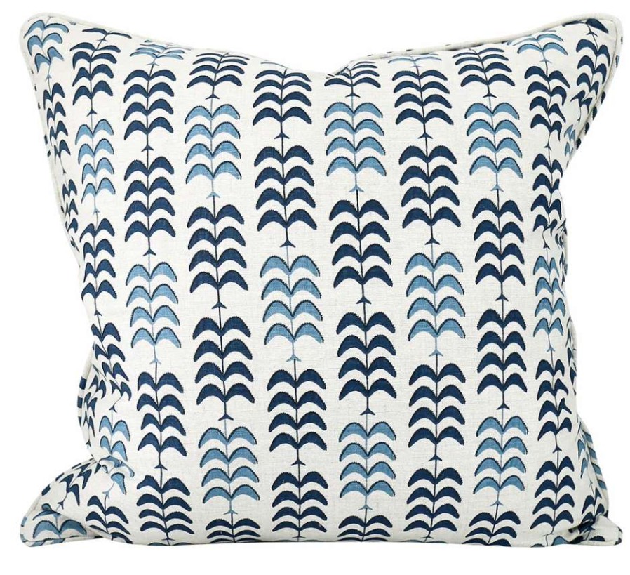 Pillows * | Walter G Indoor Zambia Azure Pillow Cover Blue