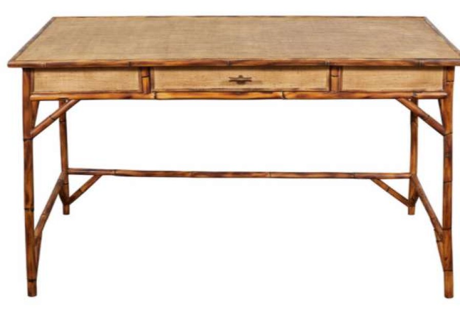 Furniture * | Jefferson West Custom Bamboo Desk Furniture