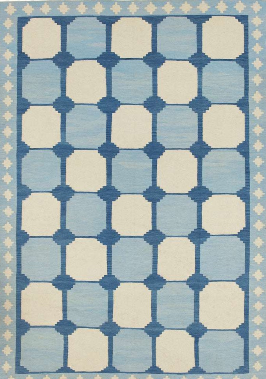 Rugs * | King'S House Oriental Rugs Echols Blues Rug