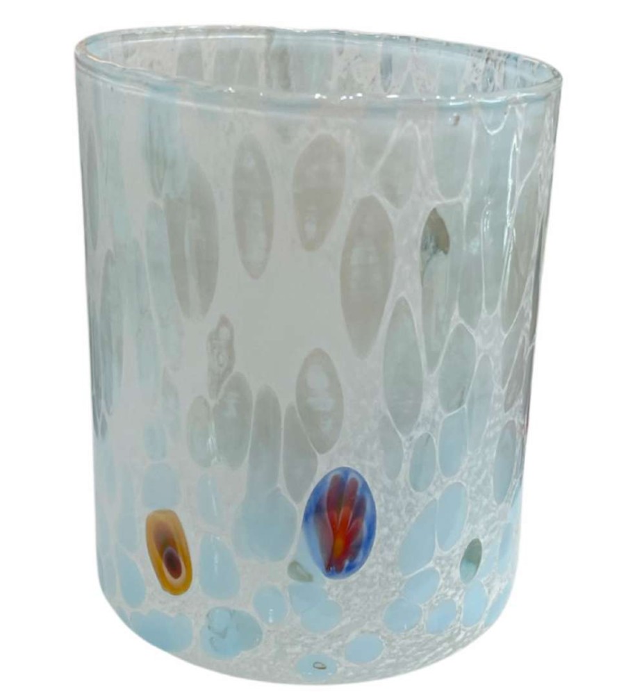 Tableware * | Emporium58Mirano Glassware Murano Glasses- White