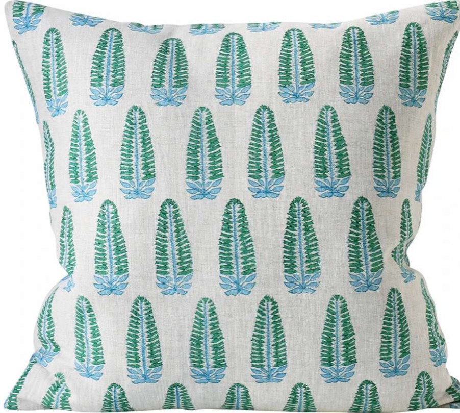 Pillows * | Walter G Akola Emerald Pillow Cover Indoor Green