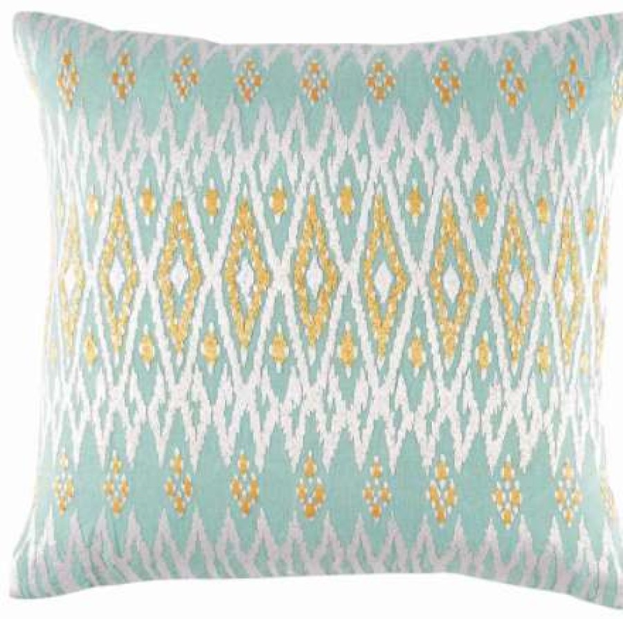 Pillows * | John Robshaw Kasala Light Pillow Cover Blue