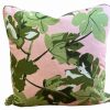 Pillows * | Peter Dunham Indoor Fig Leaf Original On Pillow Cover Pink