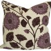 Pillows * | Schuyler Samperton Celandine Mulberry Pillow Cover Indoor Purple