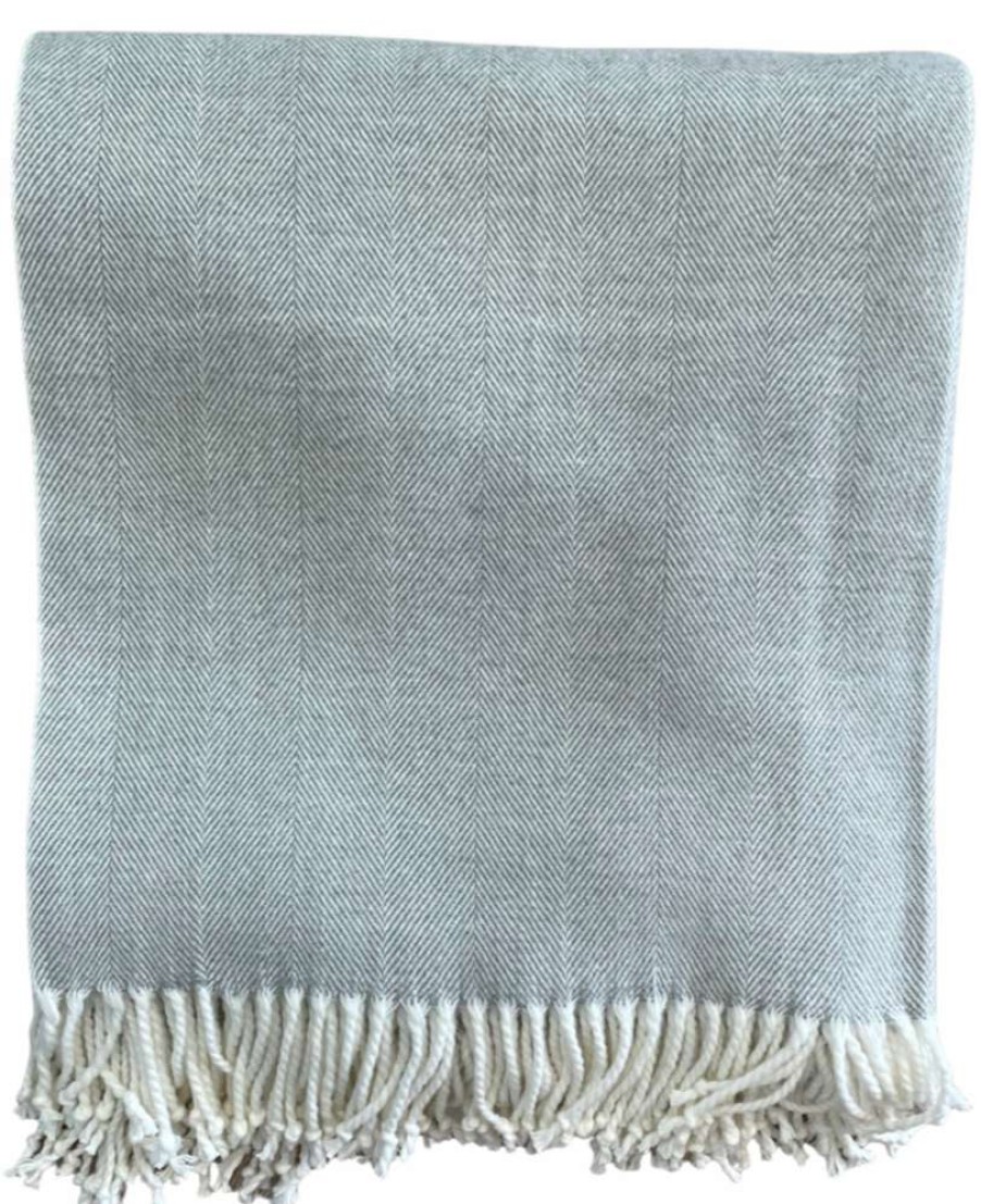 Accessories * | Alashan Adirondack Herringbone Shadow Throw Throws