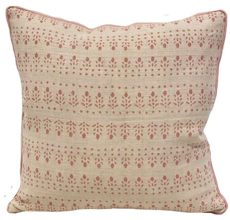 Pillows * | Alice Sergeant Indoor Najwa Antique Pillow Pink