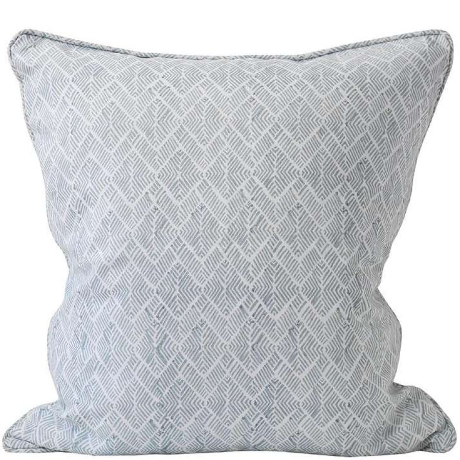 Pillows * | Walter G Phulkari Dusk Pillow Cover Indoor Blue