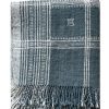 Accessories * | Well Made Home Indian Wool Teal Medium Blanket Throws