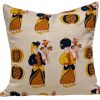 Pillows * | Katie Ridder Attendants Orange Pillow Cover Indoor Multi