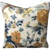 Pillows * | Jasper Collection By Michael Smith Indoor Bangalore Floral Blue Pillow Cover Multi