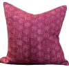 Pillows * | Schuyler Samperton Doshi Hibiscus Pillow Cover Pink