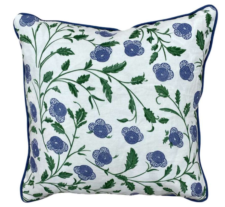 Pillows * | Raoul Textiles Indoor Victoria Majolica Pillow Cover Green