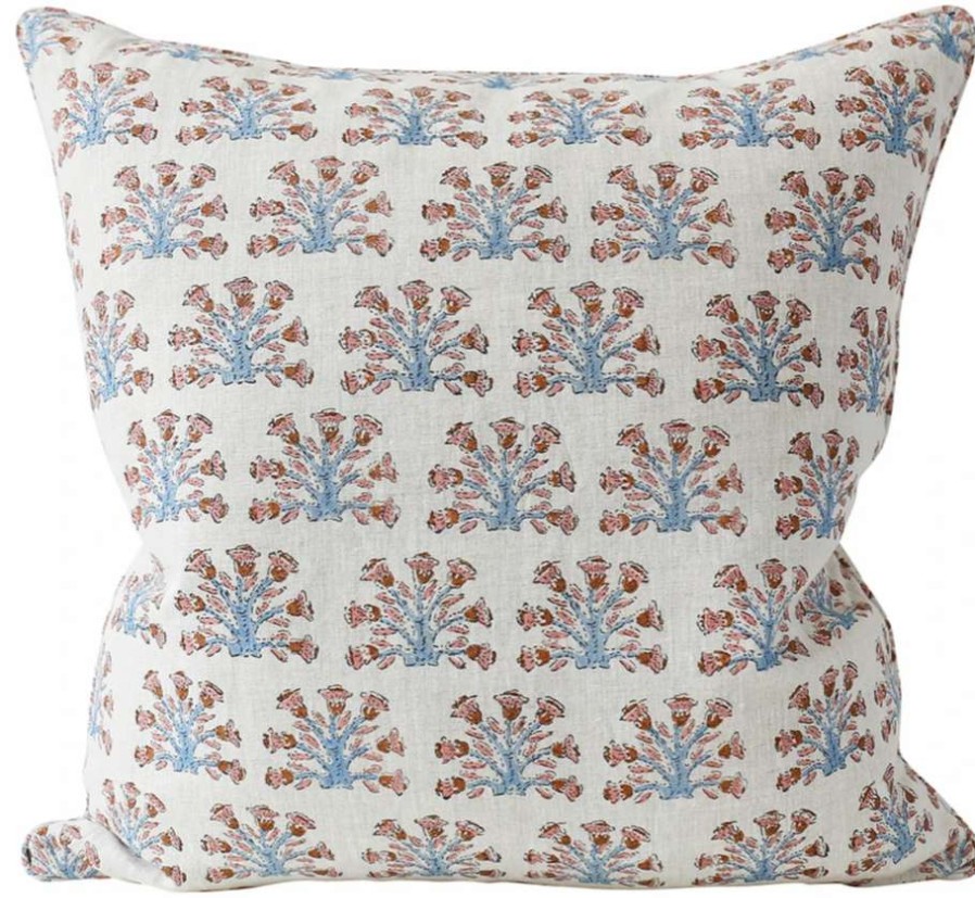 Pillows * | Walter G Samode Winter Bloom Pillow Cover Blue