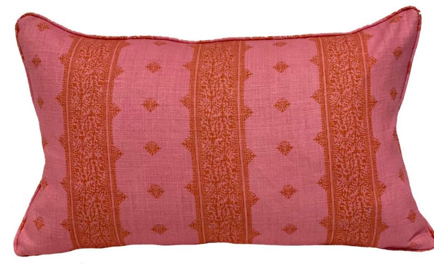 Pillows * | Peter Dunham Fez /Orange Pillow Cover Indoor Pink