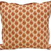 Pillows * | Lisa Fine Jaisalmer Pompeii Pillow Cover Indoor Orange