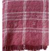 Accessories * | Well Made Home Throws Indian Wool Rose Medium Blanket