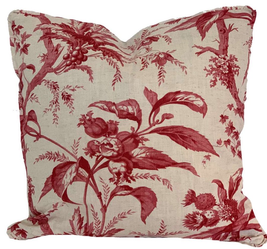 Pillows * | Lisa Fine Pomona Pillow Cover Red