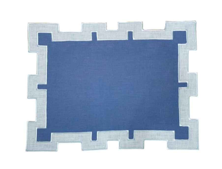 Tableware * | Well Made Home Tableware Blue Castle Napkins