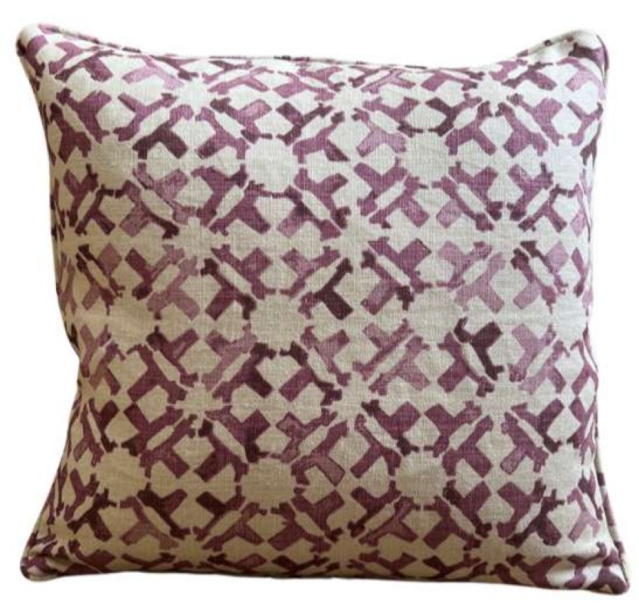 Pillows * | Peter Dunham Orcha Pasha Pillow Cover Indoor Purple