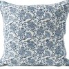 Pillows * | Walter G Iznik Azure Pillow Cover Blue