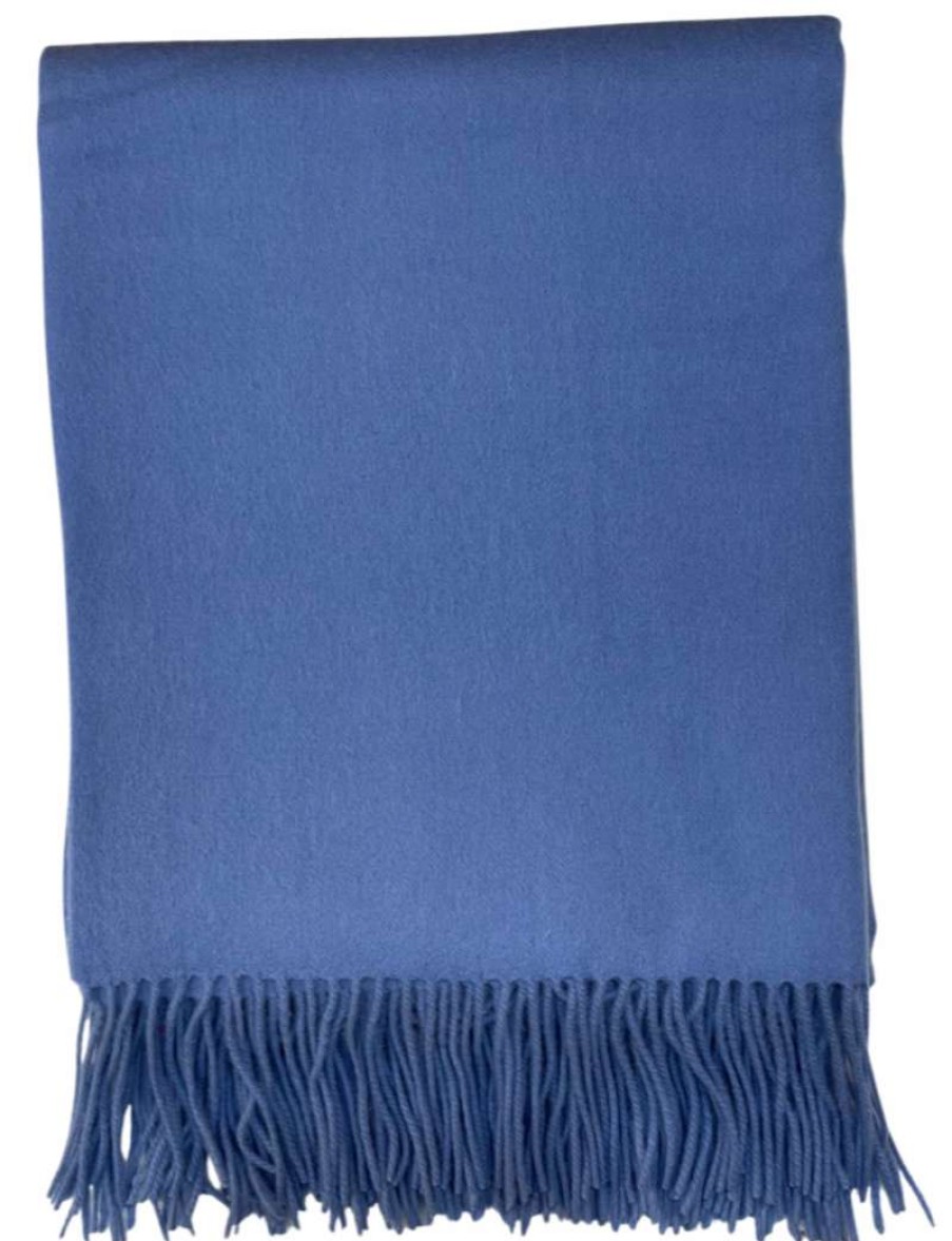 Accessories * | Alashan The Classic Highlands Blue Throw