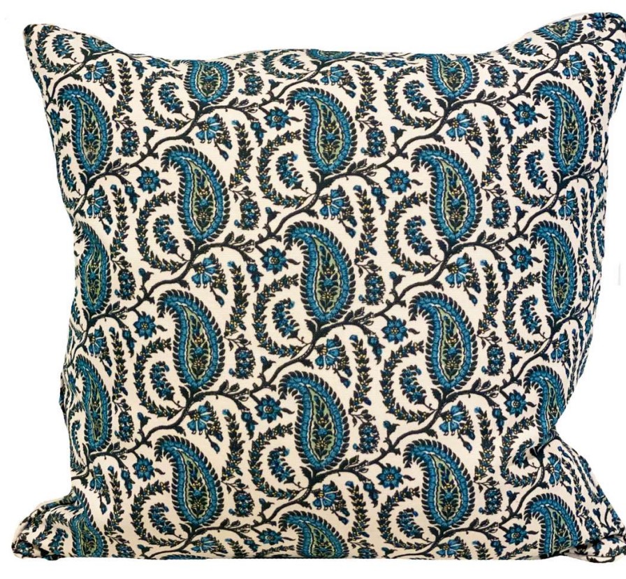 Pillows * | Schuyler Samperton Cordoba Outdoor Juniper Green Pillow Blue