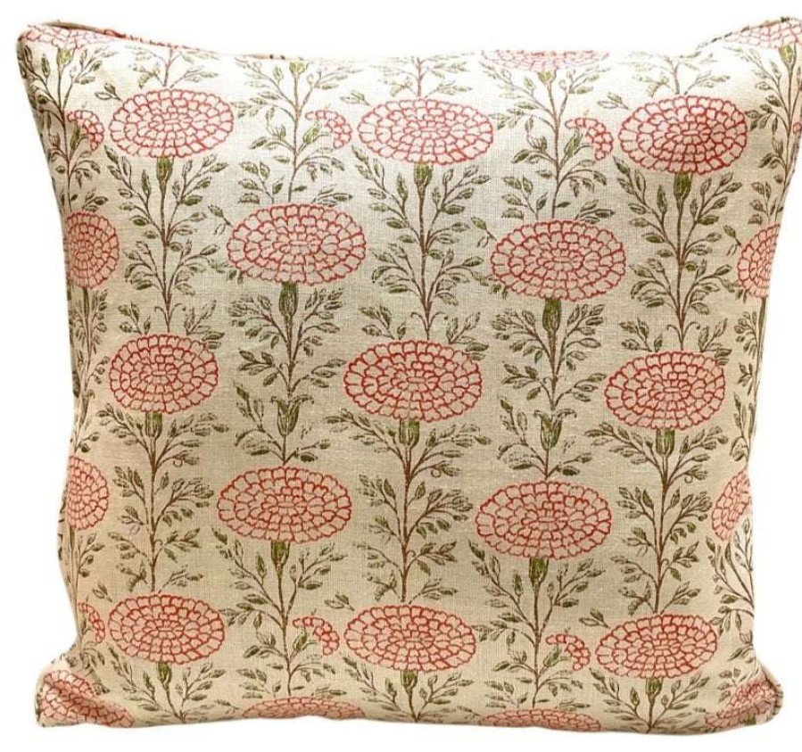 Pillows * | Lisa Fine Samode Poppy Pillow Cover Indoor Orange