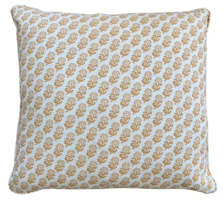 Pillows * | Lisa Fine Rambagh Reverse Curry Pillow Cover