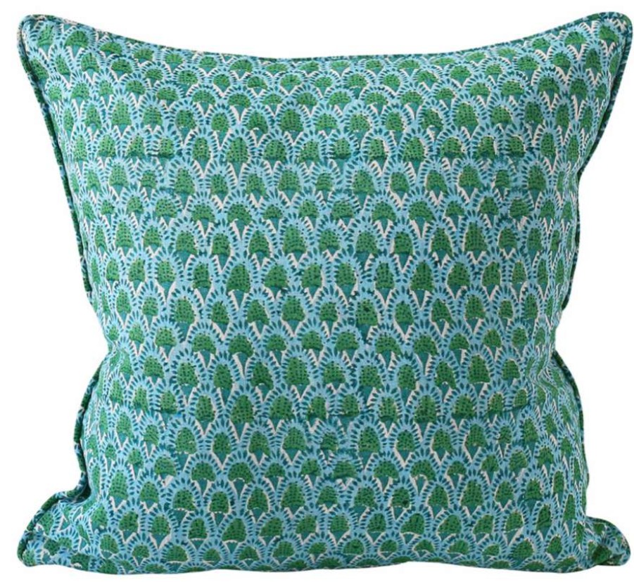 Pillows * | Walter G Scopello Emerald Pillow Cover Indoor Green