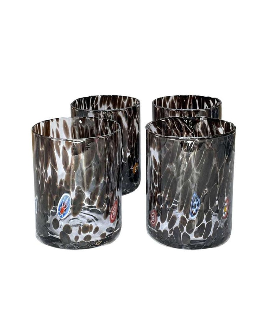 Tableware * | Emporium58Mirano Murano Glasses- Brown