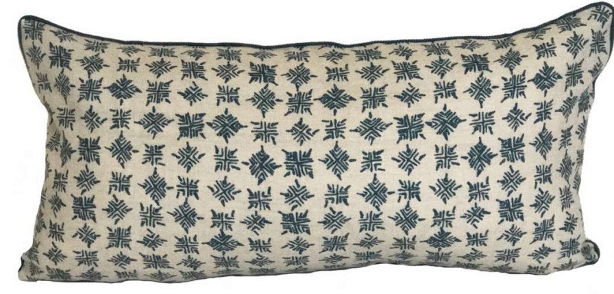 Pillows * | Schuyler Samperton Firefly Ocean Pillow Cover Blue