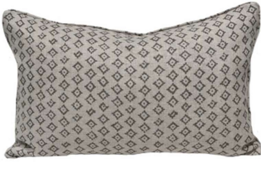 Pillows * | Peter Dunham Indoor Kumbh Ash Pillow Cover Grey