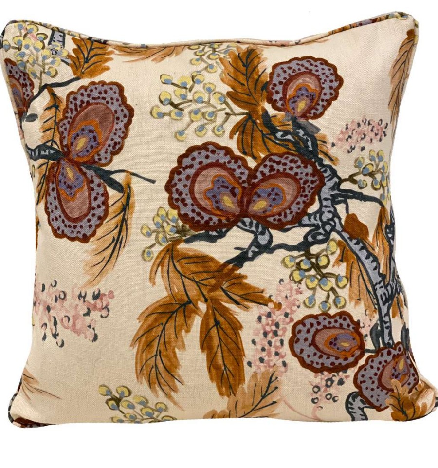 Pillows * | Ferrick Mason Kinkead Terracotta Teal Pillow Cover Multi