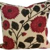 Pillows * | Schuyler Samperton Celandine Sangria Pillow Cover Red