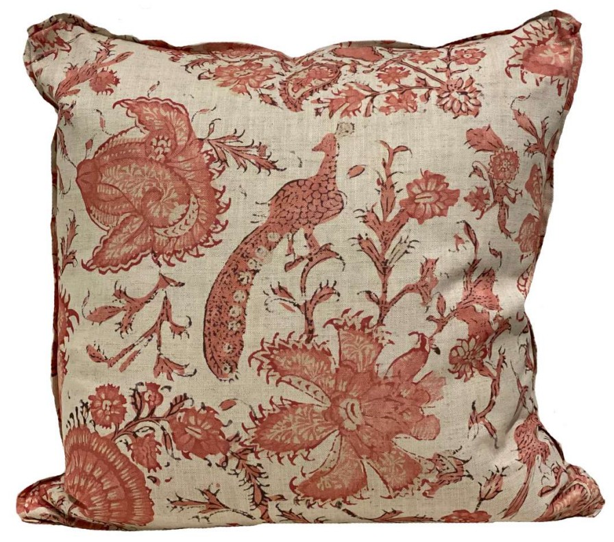 Pillows * | Lisa Fine Indoor Cochin Seashell Pillow Cover Pink