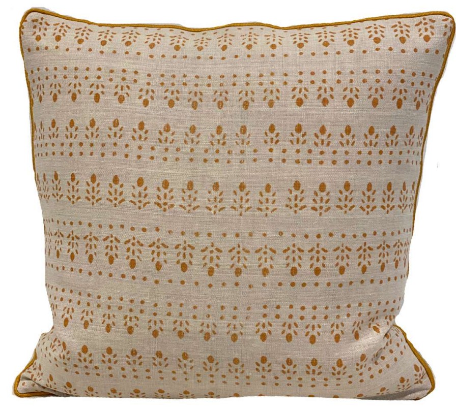 Pillows * | Alice Sergeant Najwa Burnt Pillow Cover Indoor Orange