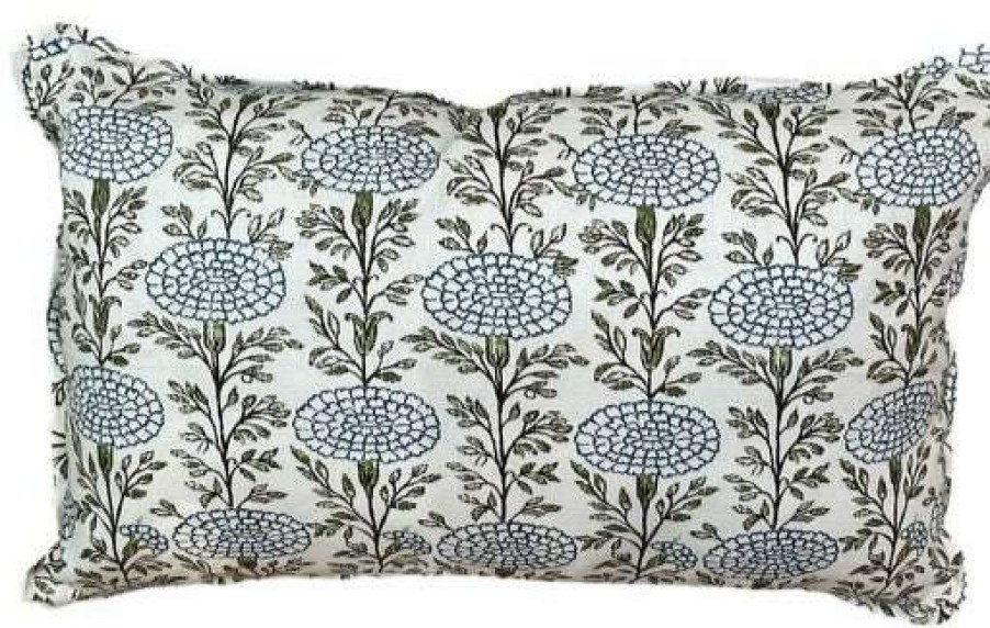 Pillows * | Lisa Fine Samode Indigo/Oysterpillow Cover Blue