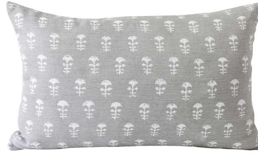 Pillows * | Walter G Indoor Yukka Albatross Outdoor Pillow Grey