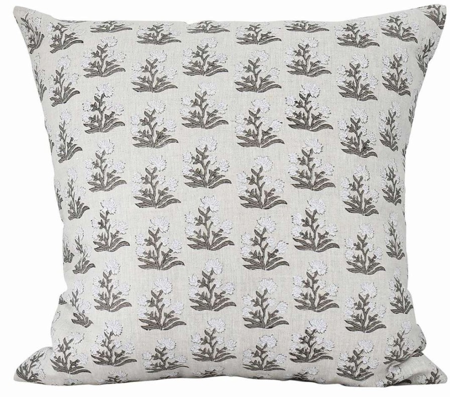 Pillows * | Walter G Indoor Chennai Mud Pillow Cover Grey