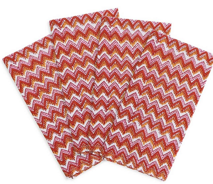 Tableware * | Walter G Tableware Nicobar Marigold Napkins (Set Of 4)