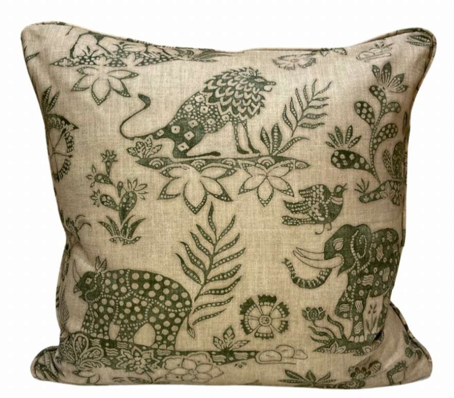 Pillows * | Lisa Fine Mogambo Jungle Pillow Cover Indoor Green